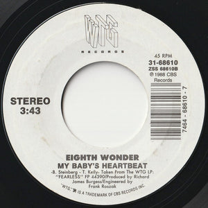 Eighth Wonder - Baby Baby / My Baby's Heartbeat (7 inch Record / Used)