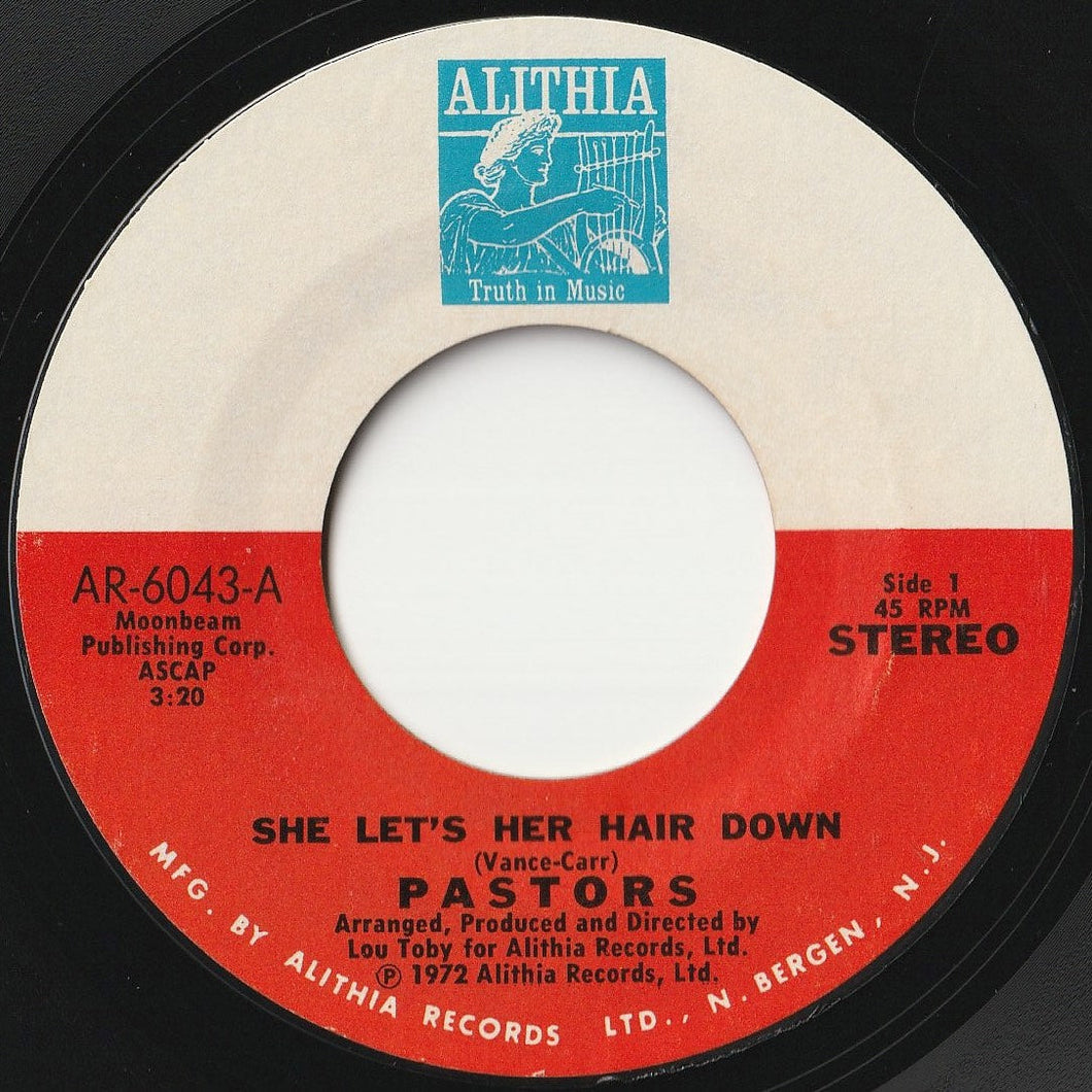 Pastors - She Let's Her Hair Down / Solitude (7 inch Record / Used)