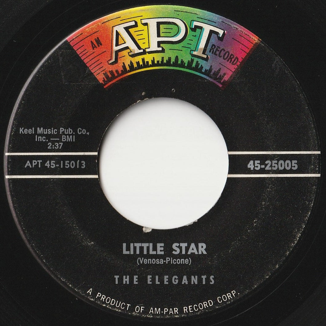 Elegants - Little Star / Getting Dizzy (7 inch Record / Used)