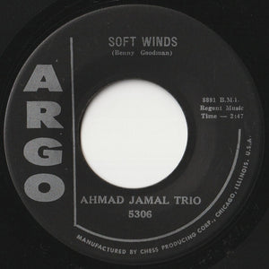 Ahmad Jamal Trio - Poinciana / Soft Winds (7 inch Record / Used)