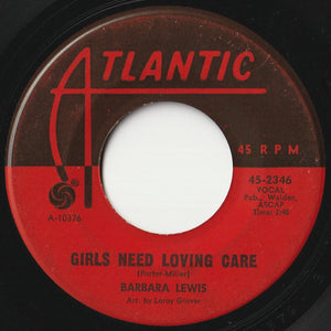 Barbara Lewis - Make Me Belong To You / Girls Need Loving Care (7 inch Record / Used)