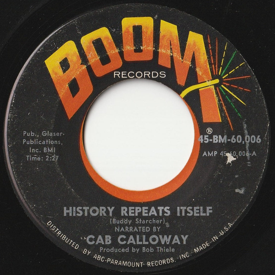 Cab Calloway - History Repeats Itself / After Taxes (7 inch Record / Used)