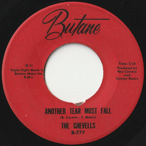 Chevells - Another Tear Must Fall / It's Goodbye (7 inch Record / Used)