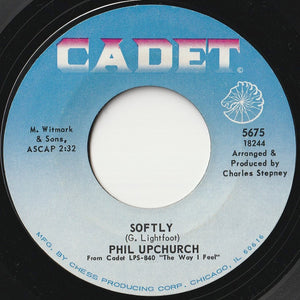 Phil Upchurch - You Don't Have To Know / Softly (7 inch Record / Used)