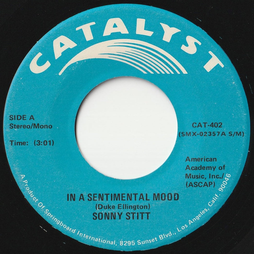 Sonny Stitt - In A Sentimental Mood / Take The 