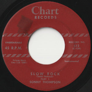 Sonny Thompson - Slow Rock (Part 1) / (Part 2) (7 inch Record / Used)