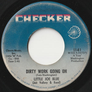 Little Joe Blue - Dirty Work Going On / Pretty Woman (7 inch Record / Used)