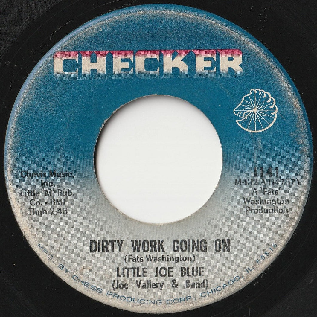Little Joe Blue - Dirty Work Going On / Pretty Woman (7 inch Record / Used)