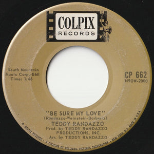 Teddy Randazzo - Big Wide World / Be Sure My Love (7 inch Record / Used)