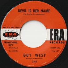 画像をギャラリービューアに読み込む, Guy West - Exit Loneliness, Enter Love / Devil Is Her Name (7 inch Record / Used)
