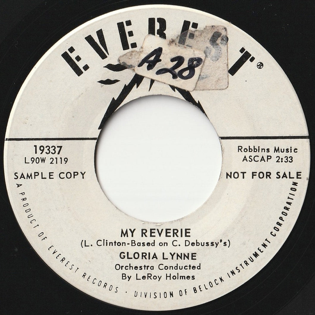 Gloria Lynne - My Reverie / Happiness Is Just A Thing Called Joe (7 inch Record / Used)