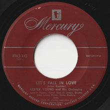 画像をギャラリービューアに読み込む, Lester Young And His Orchestra - Let’s Fall In Love / Thou Swel (7 inch Record / Used)
