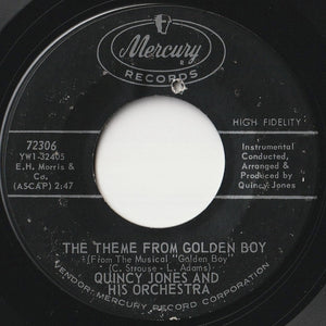 Quincy Jones And His Orchestra - The Theme From Golden Boy / Seaweed (7 inch Record / Used)