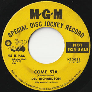 Del Richardson - The Boys' Night Out / Come Sta (7 inch Record / Used)