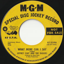 画像をギャラリービューアに読み込む, Jeffrey Clay And The Diggers - What More Can I Say / Well Wella Well (7 inch Record / Used)
