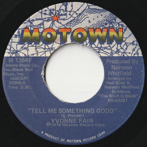 Yvonne Fair - It Should Have Been Me / Tell Me Something Good (7 inch Record / Used)