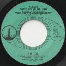 Load image into Gallery viewer, Fifth Amendment - Please Don&#39;t Leave Me Now / Got You Where I Want You (7 inch Record / Used)
