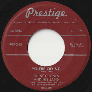 King Pleasure / Quincy Jones And His Band - I'm Gone / You're Crying (7 inch Record / Used)