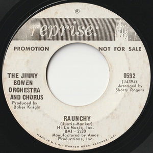 Jimmy Bowen Orchestra - It's Such A Pretty World Today / Raunchy (7 inch Record / Used)