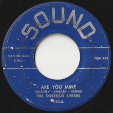 画像をギャラリービューアに読み込む, Costello Sisters - Are You Mine / Pledging My Love (7 inch Record / Used)
