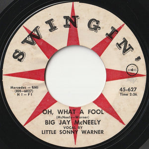 Big Jay McNeely / Little Sonny Warner - I Love You, Oh Darling / Oh, What A Fool (7 inch Record / Used)