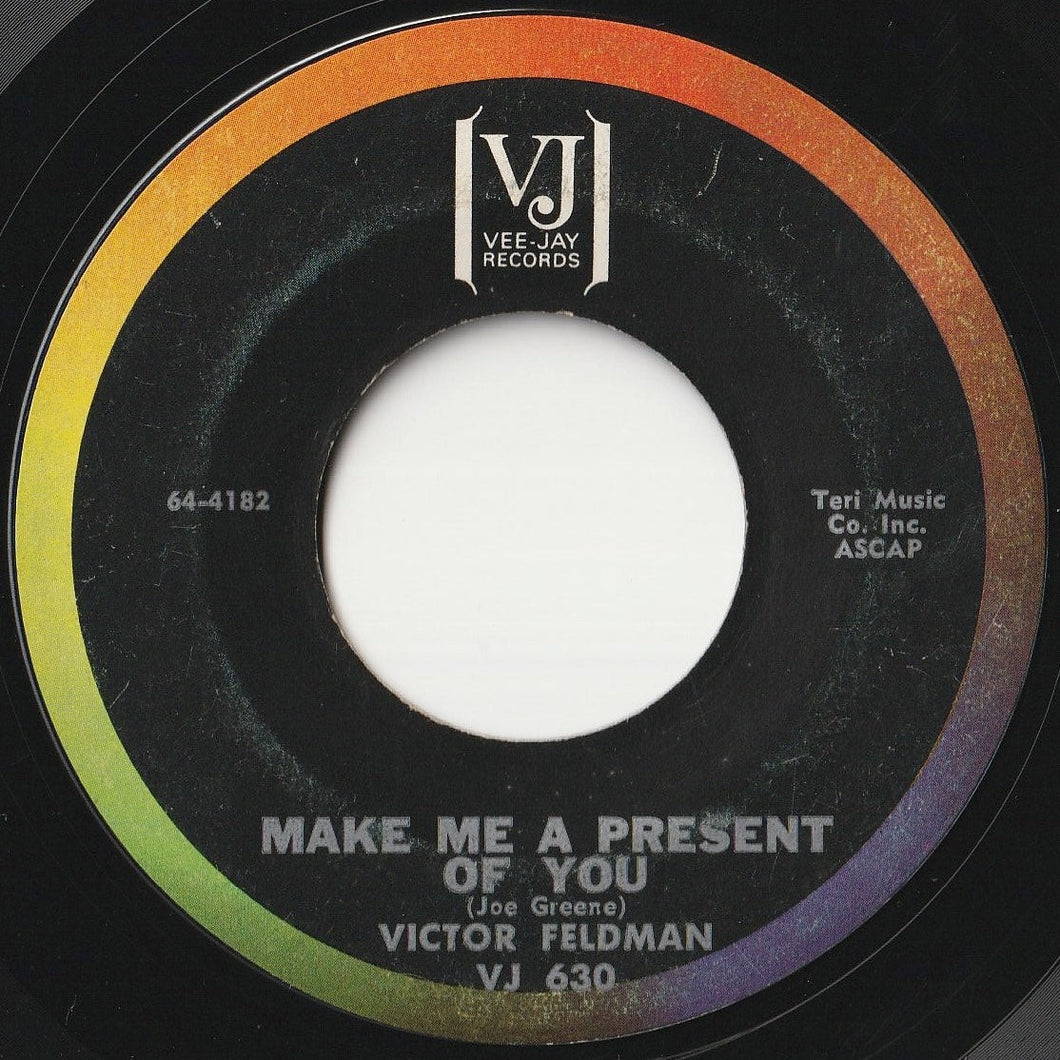 Victor Feldman - Make Me A Present Of You / Hard To Find (7 inch Record / Used)