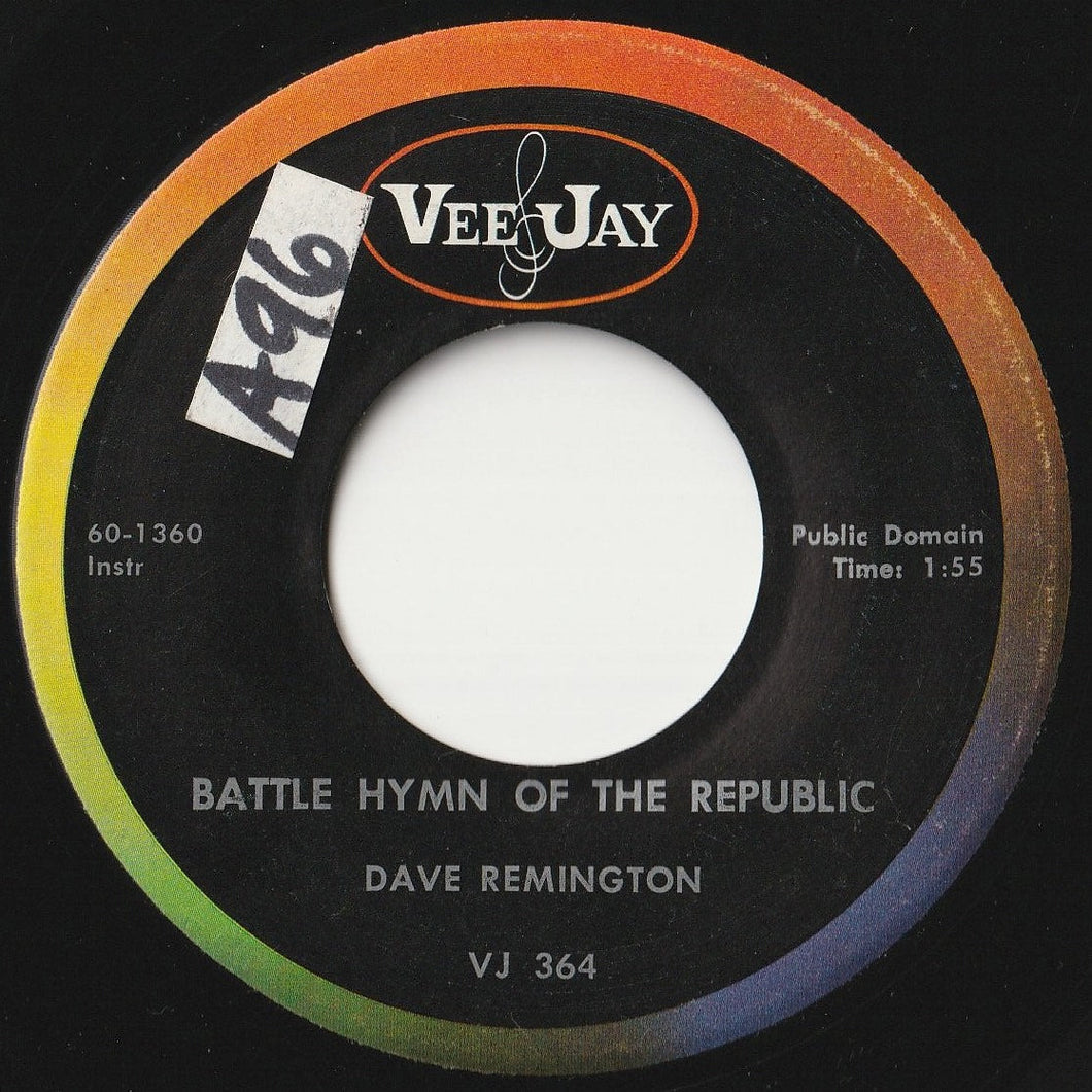 Dave Remington - Battle Hymn Of The Republic / Royal Garden Blues (7 inch Record / Used)
