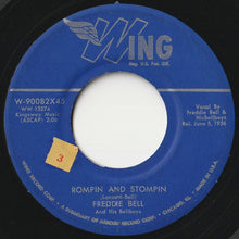 画像をギャラリービューアに読み込む, Freddie Bell &amp; The Bell Boys - Rompin And Stompin / Hucklebuck (7 inch Record / Used)
