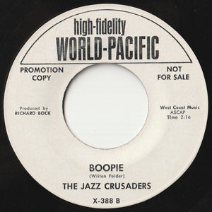 Jazz Crusaders - Turkish Black / Boopie (7 inch Record / Used)