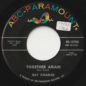 Ray Charles - Together Again / You're Just About To Lose Your Clown (7 inch Record / Used)