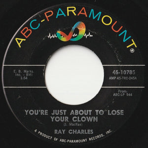 Ray Charles - Together Again / You're Just About To Lose Your Clown (7 inch Record / Used)