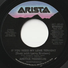 画像をギャラリービューアに読み込む, Aretha Franklin - Jimmy Lee / If You Need My Love Tonight (7 inch Record / Used)
