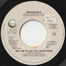 Load image into Gallery viewer, Jennifer Holliday - And I Am Telling You I&#39;m Not Going / And I Am Telling You I&#39;m Not Going (7 inch Record / Used)
