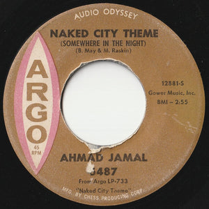 Ahmad Jamal - Naked City Theme / Haitian Market Place (7 inch Record / Used)