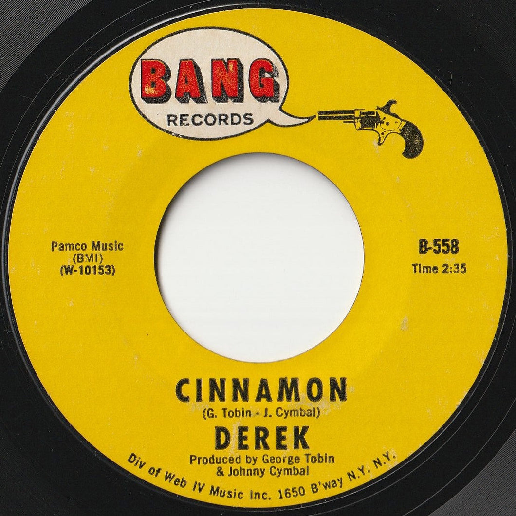 Derek - Cinnamon / This Is My Story (7 inch Record / Used)