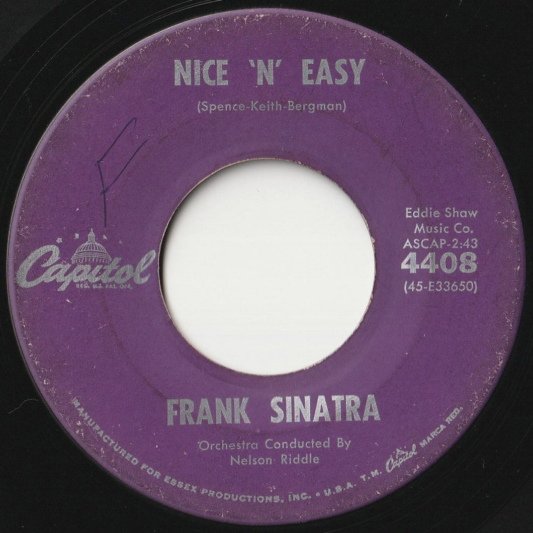 Frank Sinatra - Nice 'N' Easy / This Was My Love (7 inch Record / Used)