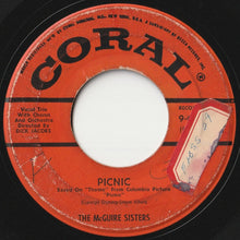 画像をギャラリービューアに読み込む, McGuire Sisters - Delilah Jones / Picnic (7 inch Record / Used)
