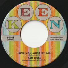 画像をギャラリービューアに読み込む, Sam Cooke - Blue Moon / Love You Most Of All (7 inch Record / Used)
