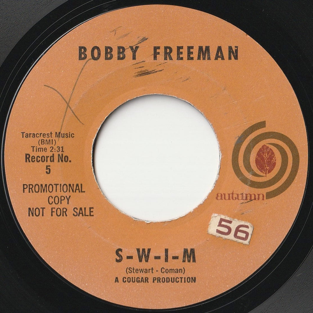 Bobby Freeman - S-W-I-M / That Little Old Heartbreaker Me (7 inch Record / Used)