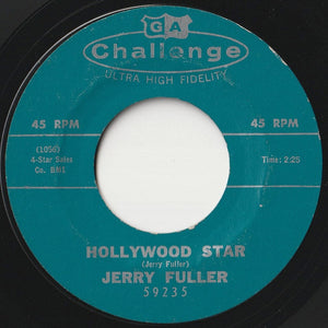 Jerry Fuller - Footprints In The Snow / Hollywood Star (7 inch Record / Used)