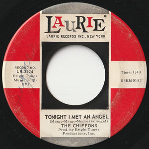 Chiffons - Easy To Love (So Hard To Get) / Tonight I Met An Angel (7 inch Record / Used)