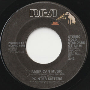 Pointer Sisters - American Music / I'm So Excited (7 inch Record / Used)