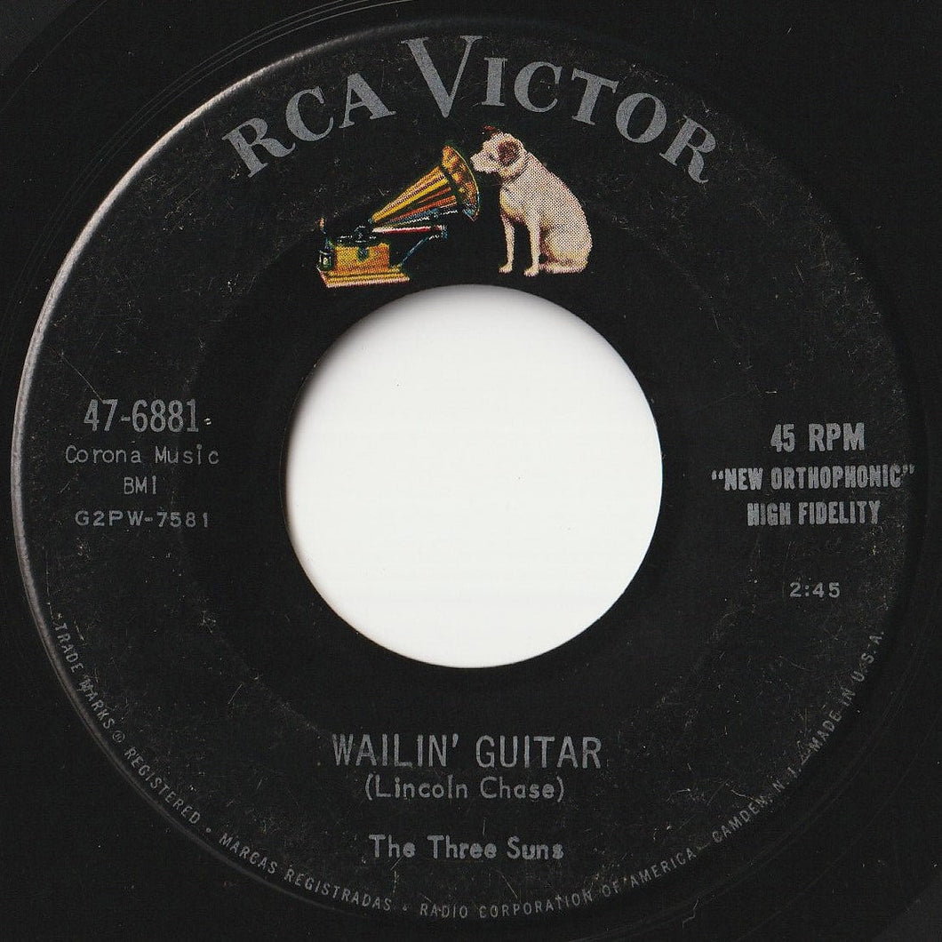 Three Suns - Wailin' Guitar / The Lovers (7 inch Record / Used)