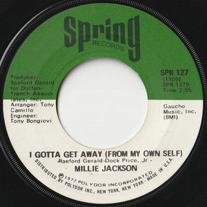 Millie Jackson - My Man, A Sweet Man / I Gotta Get Away (From My Own Self) (7 inch Record / Used)