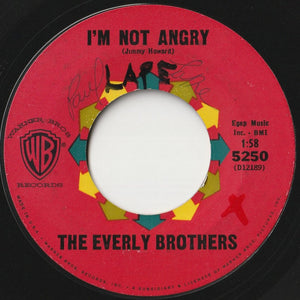 Everly Brothers - Crying In The Rain / I'm Not Angry (7 inch Record / Used)