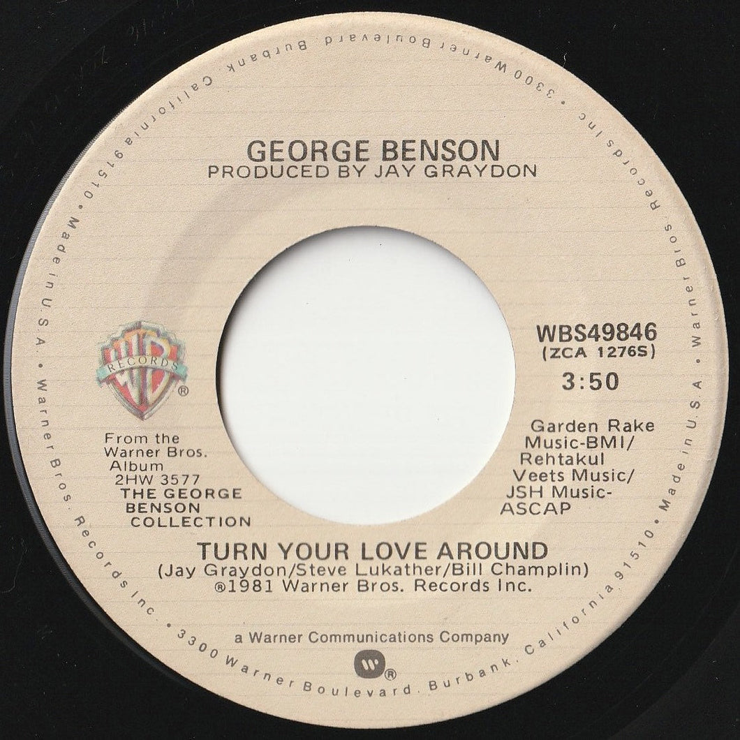 George Benson - Turn Your Love Around / Nature Boy (7 inch Record / Used)