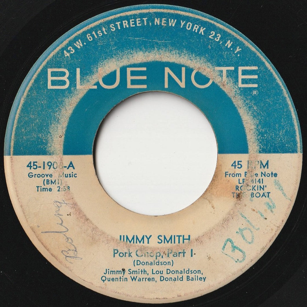 Jimmy Smith - Pork Chop (Part 1) / (Part 2) (7 inch Record / Used)
