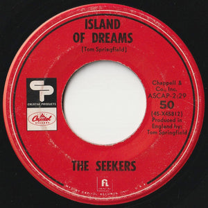 Lou Rawls / The Seekers - Breaking My Back / Island Of Dreams (7 inch Record / Used)