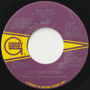 Temptations - Sail Away / Isn't The Night (7 inch Record / Used)