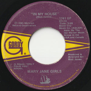 Mary Jane - In My House / (Instrumental) (7 inch Record / Used)